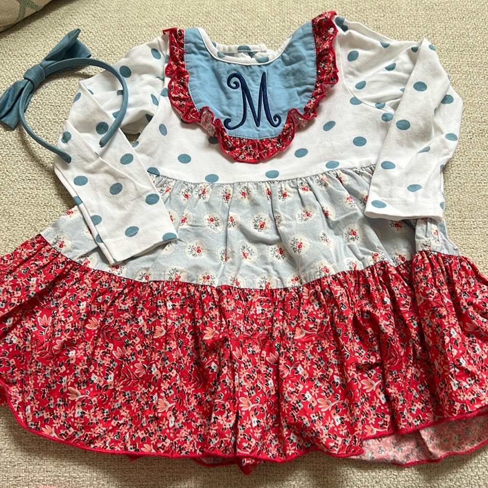 M ruffle top